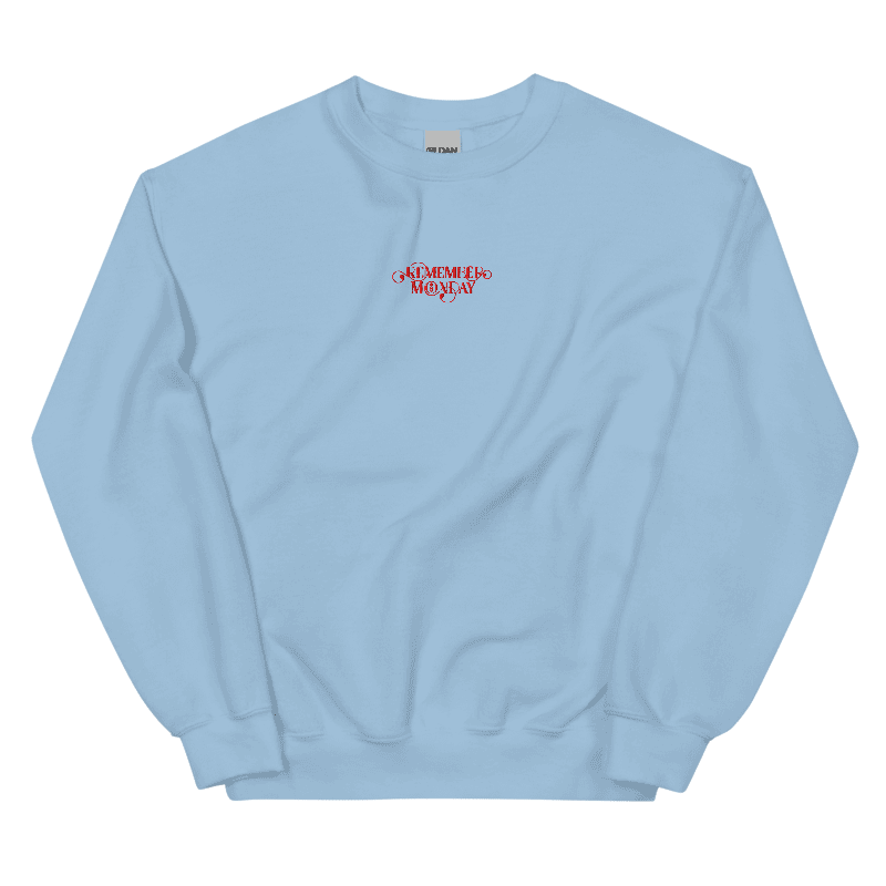 WTHJH? Embroidered Crewneck Jumper