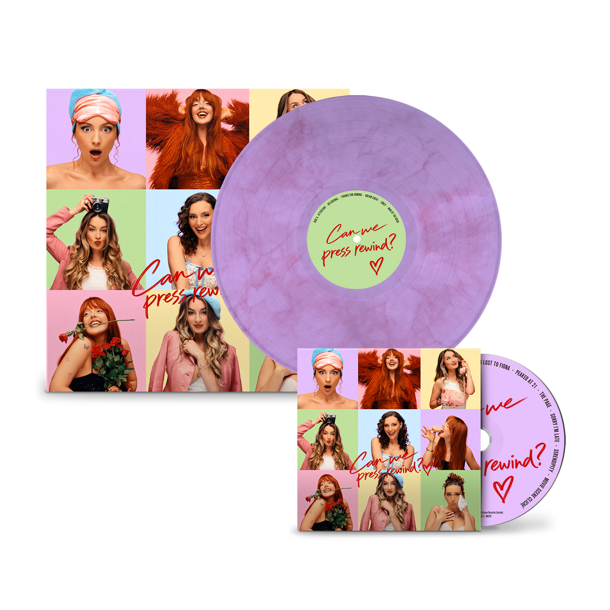 Can We Press Rewind - Store Exclusive LP + CD + Signed A6 Love Letter