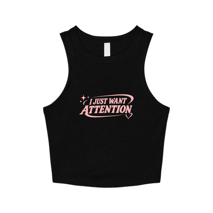 Attention Tank Vest (Black)