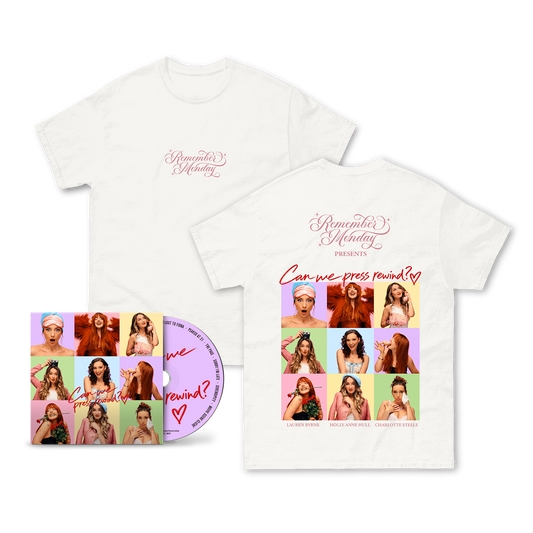 Can We Press Rewind - CD + T-Shirt