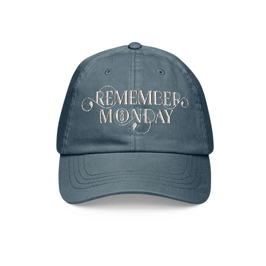 REMEMBER MONDAY BLUE CAP