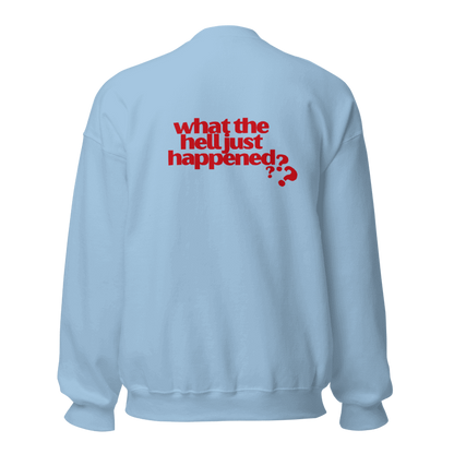 WTHJH? Embroidered Crewneck Jumper