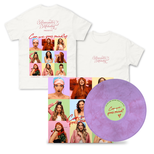 Can We Press Rewind - Store Exclusive LP + T-Shirt + Signed A6 Love Letter