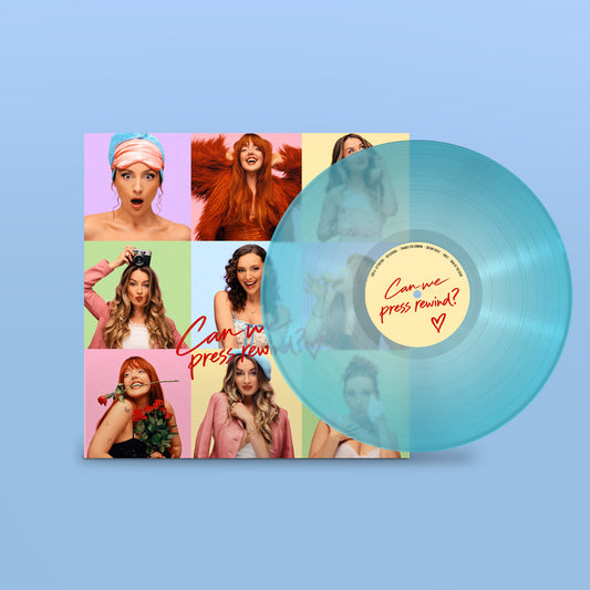 Can We Press Rewind 'Transparent Blue' LP